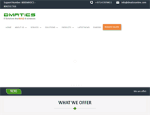 Tablet Screenshot of dmaticsonline.com